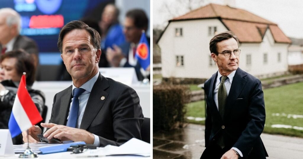 Mark Rutte wished Ulf Kristersson and Discussed Migration and European Economy problems